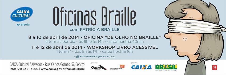 Braille Caixa Cultural. Braille Caixa Cultural.