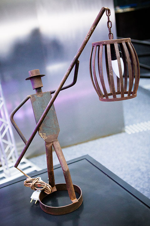 Foto do troféu.