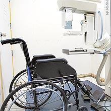 Imagem de um Mamógrafo Adaptado Imagem de um Mamógrafo Adaptado