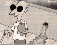 Imagem simbolizando uma fiscalização cega.