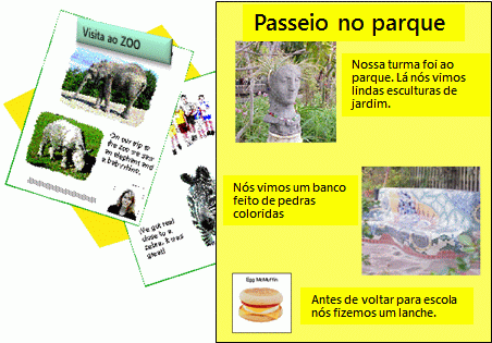 Imagem: Passeio no parque. Imagem: Passeio no parque.