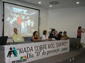 Foto do evento em Petrolina.